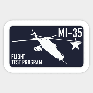 MI-35 Super Hind Gunship Sticker